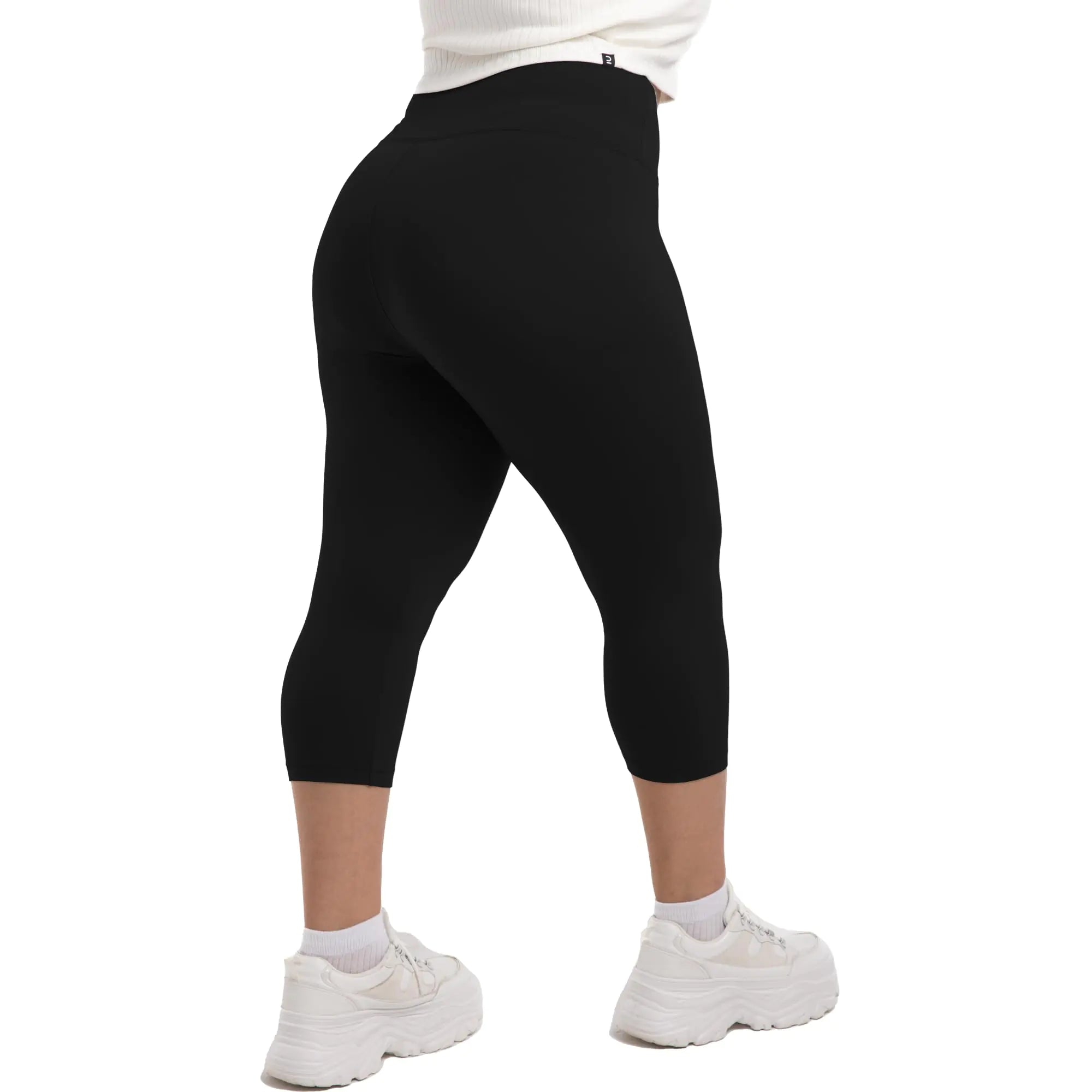 Legging Taille Haute Grande Taille – Confort Luxueux et Style Impeccable