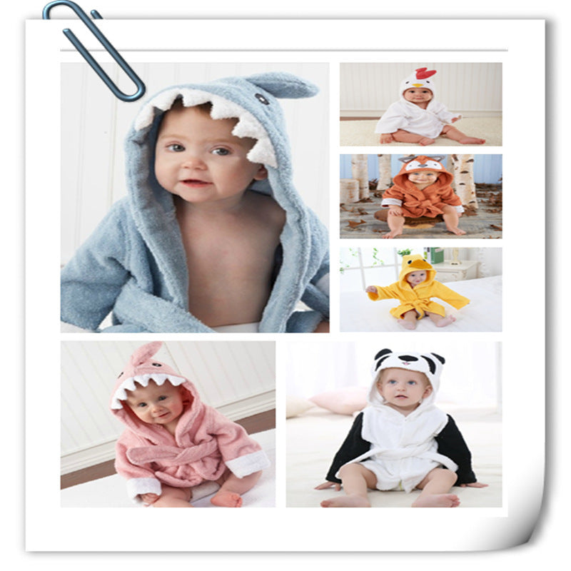 Kids Bathrobe - Soft, Absorbent and Fun! 🛁🐼