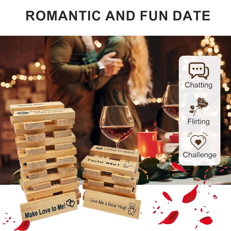 Intimate Stacking Game – Spice up your Couples’ Evenings! ❤️🔥