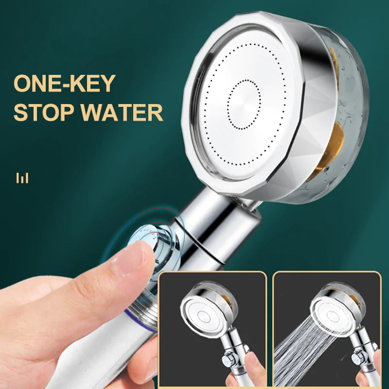 Turbo Spin Shower Head