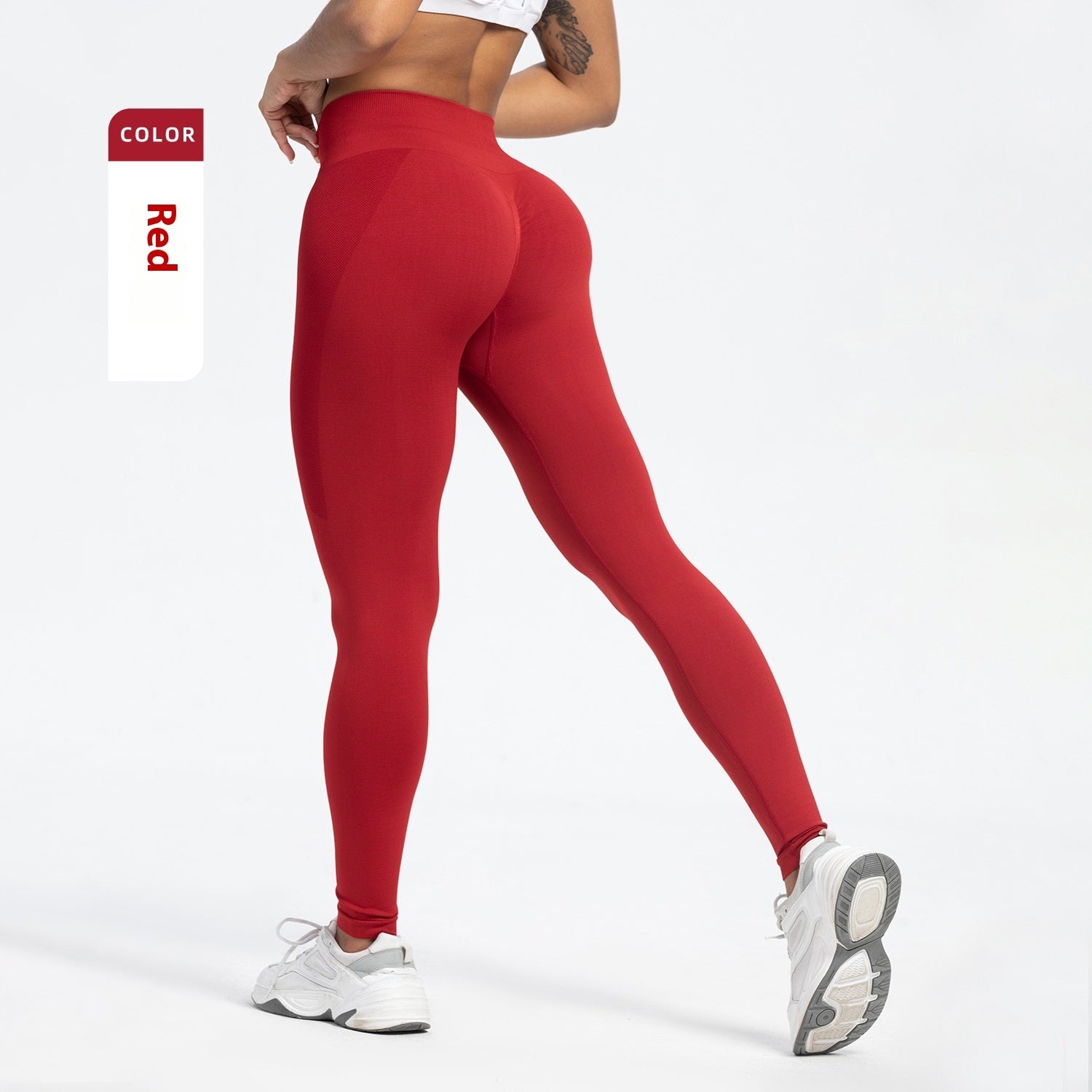 ✨ Pantalon de Sport & Fitness Femme – Taille Haute & Effet Galbant ✨