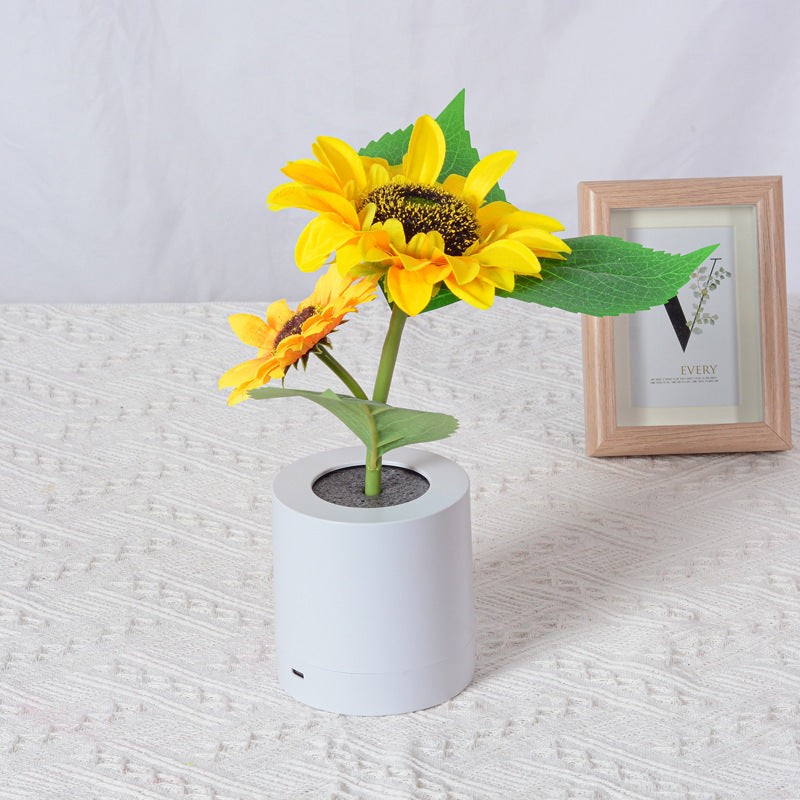 Lampe LED Tournesol 🌻 - Lumière Douce & Déco Élégante