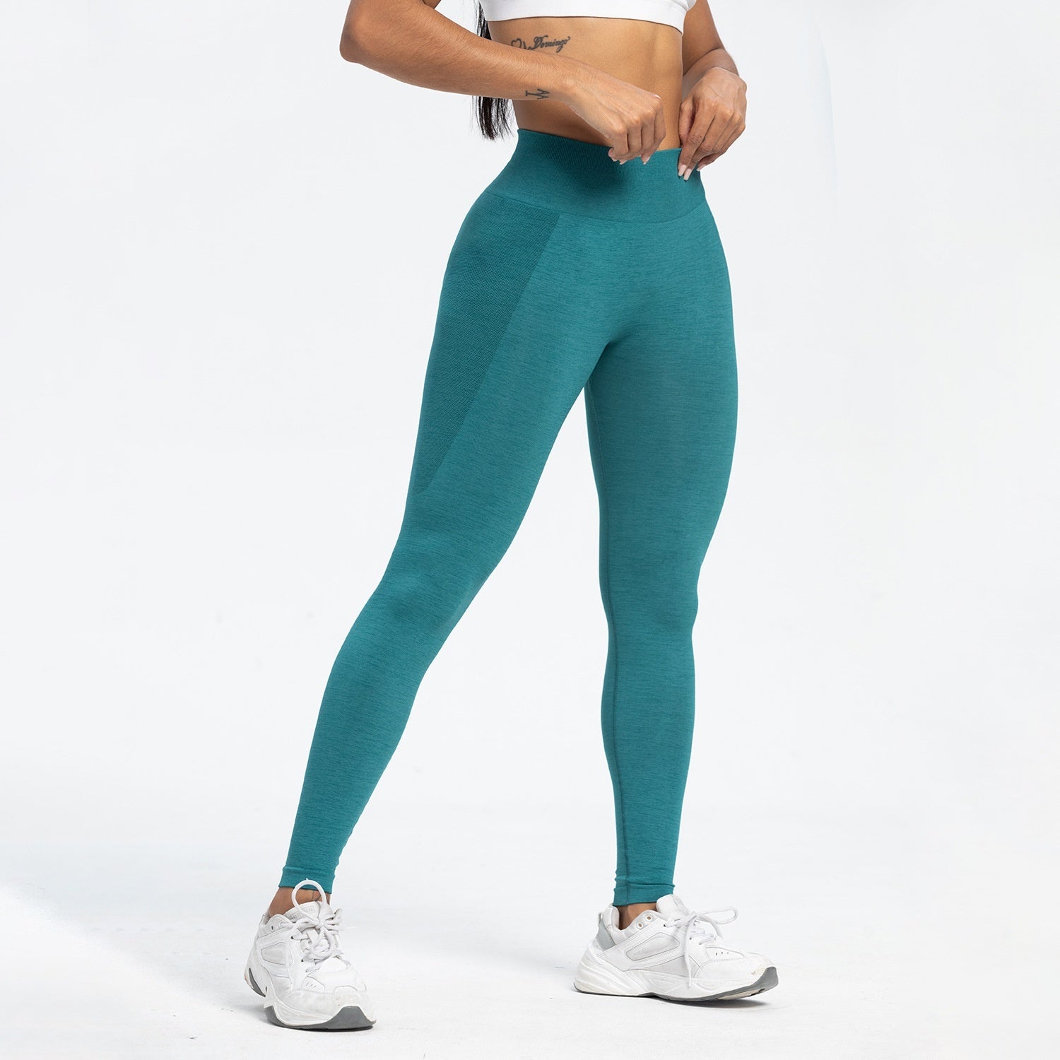 ✨ Pantalon de Sport & Fitness Femme – Taille Haute & Effet Galbant ✨