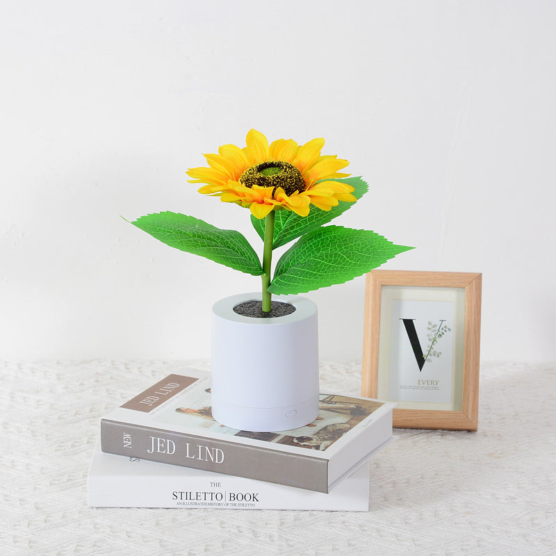 Sunflower LED Lamp 🌻 - Soft Light &amp; Elegant Decoration