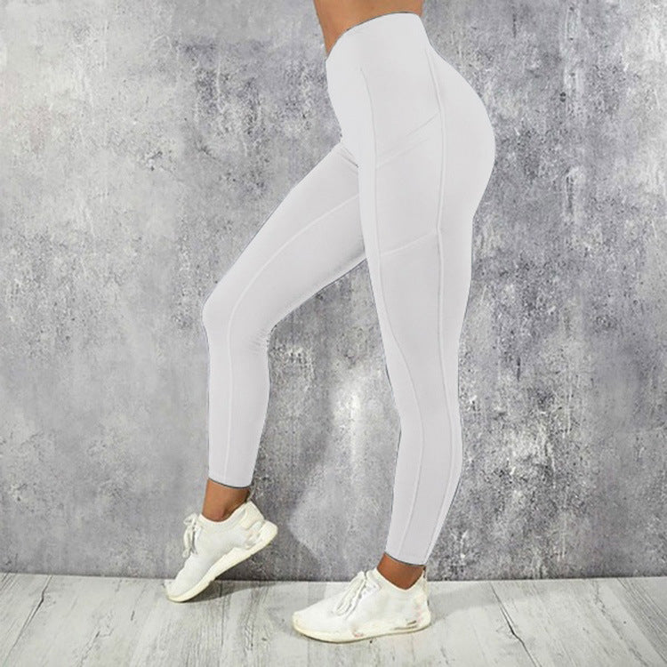 Leggings de Sport Taille Haute pour Femme – Élasticité pour Vos Activités