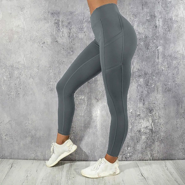 Leggings de Sport Taille Haute pour Femme – Élasticité pour Vos Activités