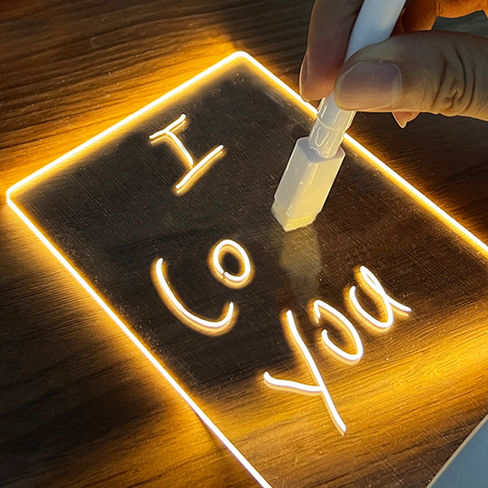 Lampe LED Message Créative – Éclairez Vos Mots avec Style !