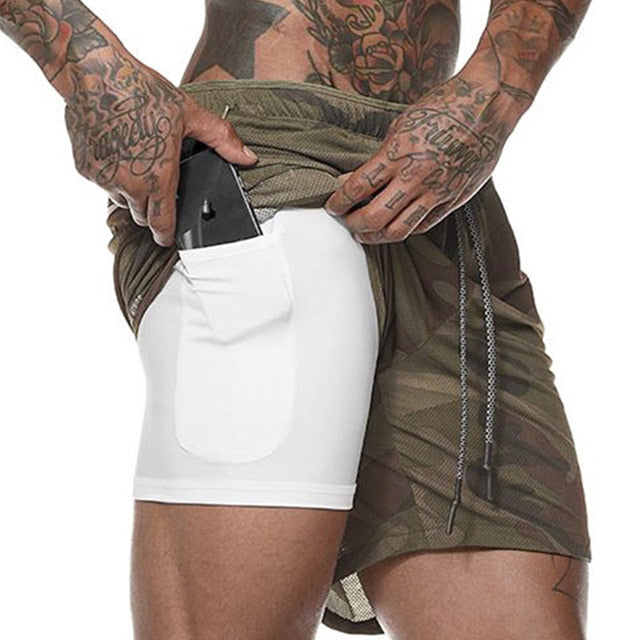 Short de Course 2-en-1 pour Homme – Performance et confort pour Vos Entraînements