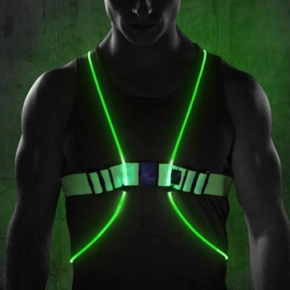 LED Night Running Vest