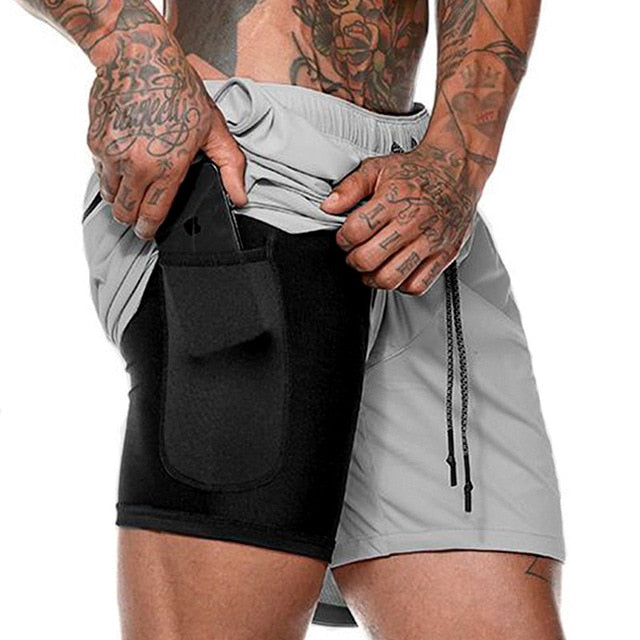 Short de Course 2-en-1 pour Homme – Performance et confort pour Vos Entraînements