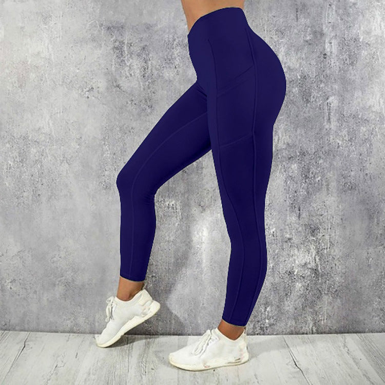 Leggings de Sport Taille Haute pour Femme – Élasticité pour Vos Activités