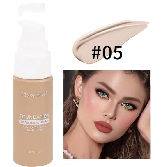 12-Color Liquid Foundation &amp; Concealer