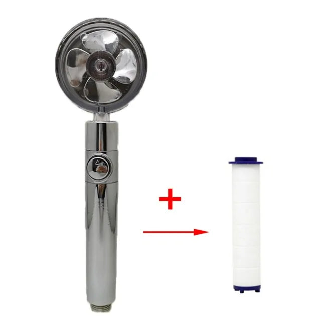 360 Rotating High Pressure Water Saving Shower Head