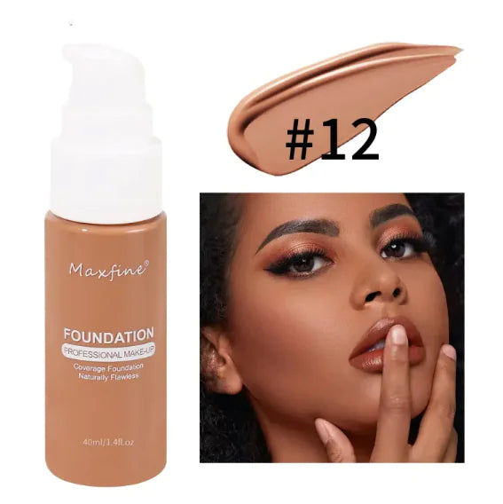 12-Color Liquid Foundation &amp; Concealer