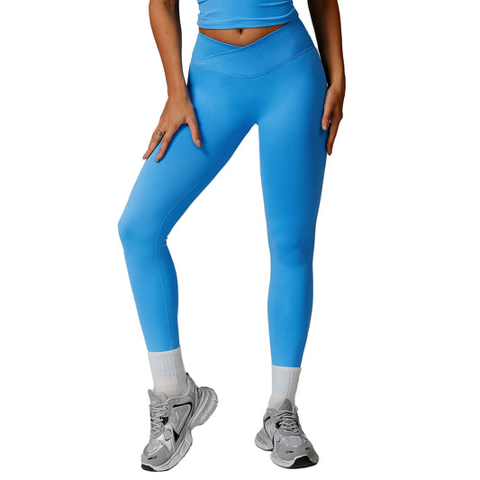 Legging de Sport Femme – Taille Haute & Gainant | Yoga, Running, Fitness | Sans Couture & Extensible