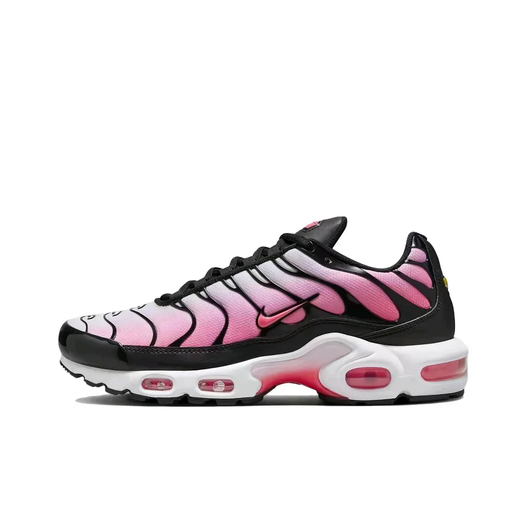 Nike Air Max Plus TN Women's Fashion Casual Running Shoes Comfortable Shock Absorption Sneakers White Purple Colorway