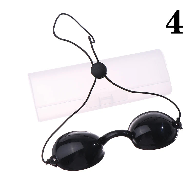 Safety Goggles Protective Glasses Soft Silicone Eyepatch Adjustable Eyewear Protection Beauty IPL Laser Eyecup