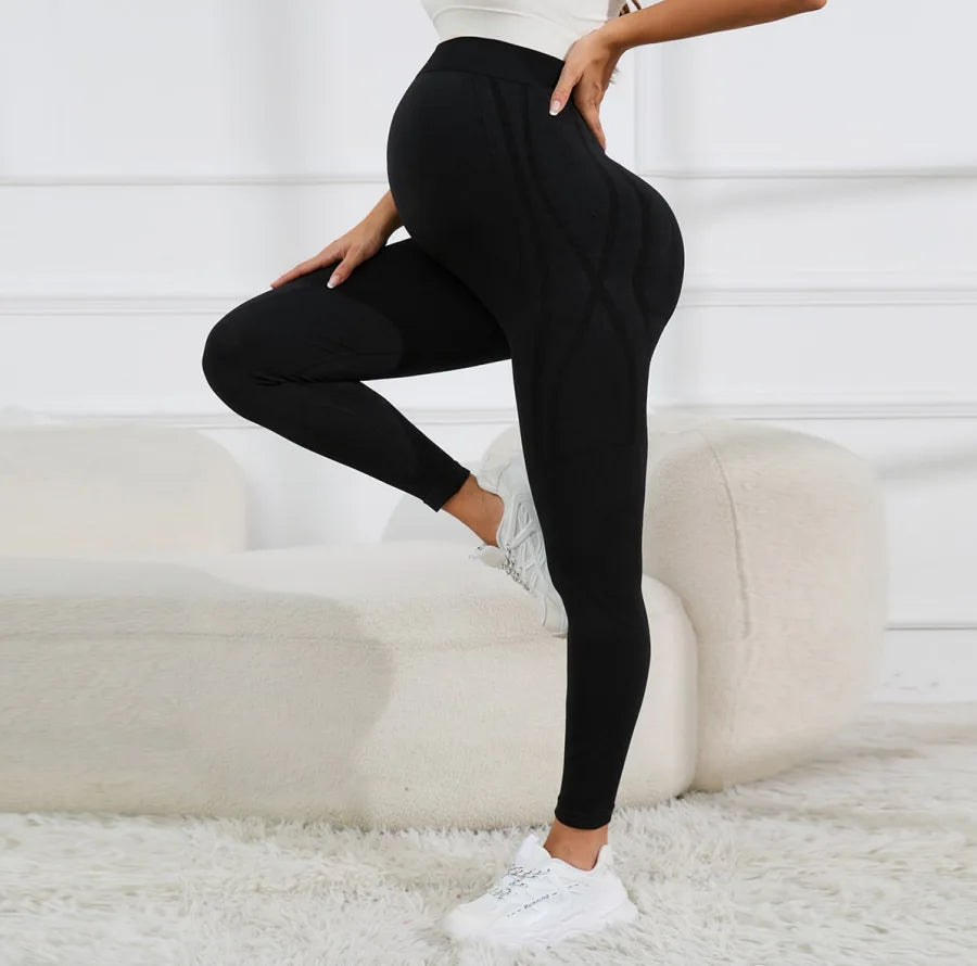 Leggings de Maternité pour Femmes - Pantalons de Grossesse