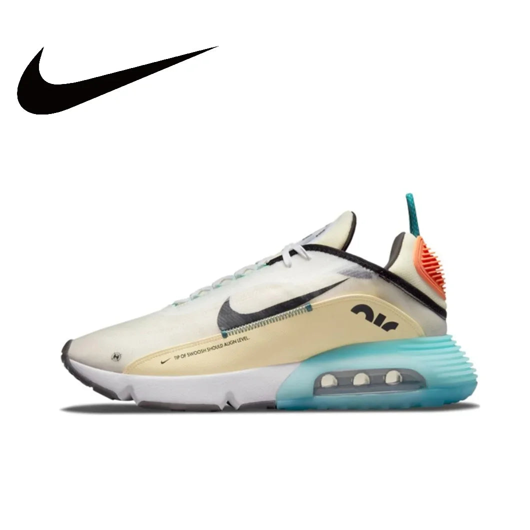 Nike New Air Max 2090 Low Men's and Women's Sneakers Trendy Fashion Casual Shoes Comfortable Height Increasing Sneakers beige