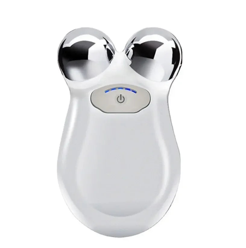 EMS Face Lift Microcurrent Facial Massager Roller Anti Wrinkles Skin Tightening Machine Face Firming Slimming Skin Care Tools