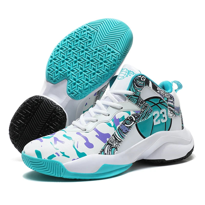 Sainimo High-Top Unisex Basketball Shoes – Performances et Confort au Service de Votre Jeu