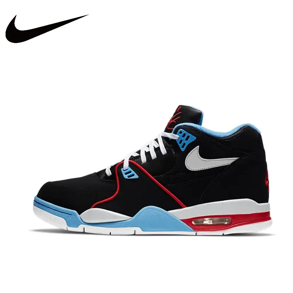 Nike Flight Legacy men's shoes mid jordan shoes 4 air cushion wear-resistant casual basketball trainers