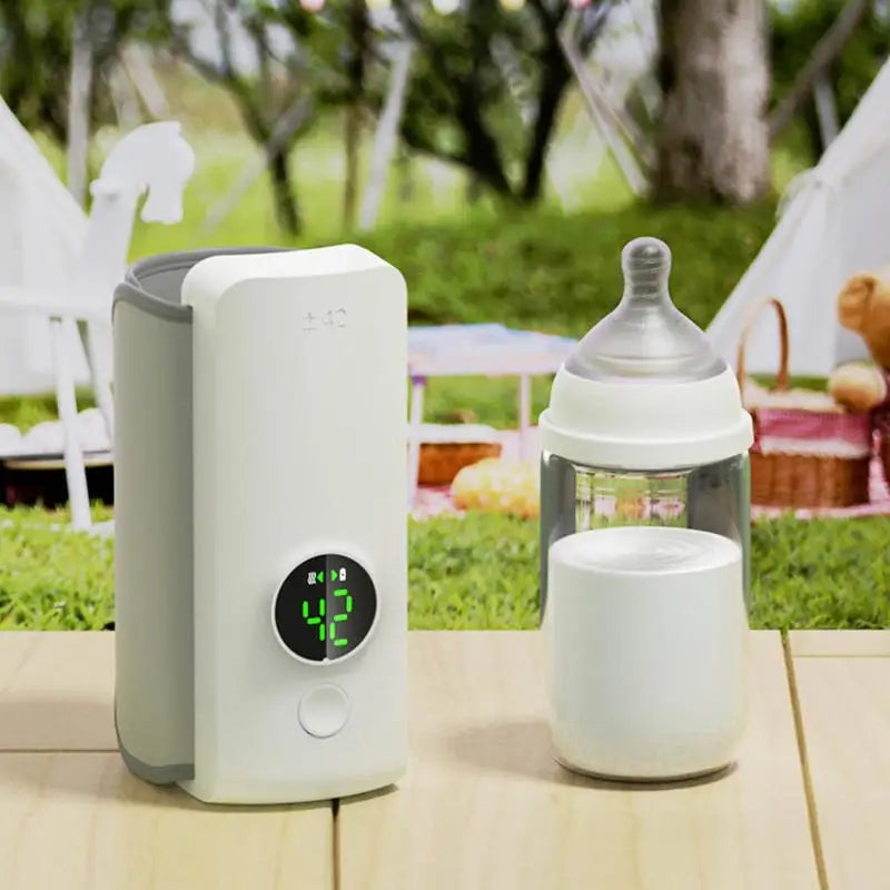 Portable Water Warmer USB Rechargeable - Sans Fil Chauffe-biberon Portable pour Bébé