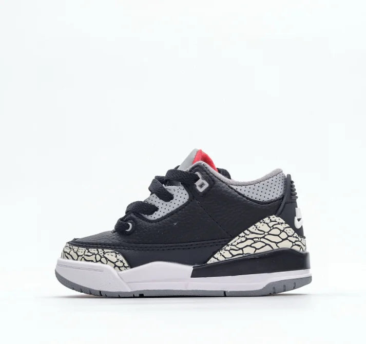 Nike Air Jordan 3 Retro Boy and Girls Shoes Classics Jordan Sneaker Children's Shoes KIDS AJ 3