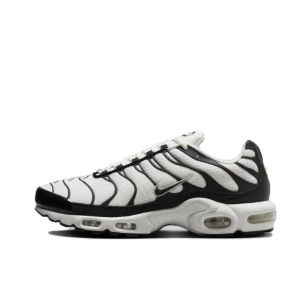 Nike New Air Max Plus TN Men's Sneakers winter Fashionable and comfortable casual shoes Lightweight and wearable Silver&amp;Black