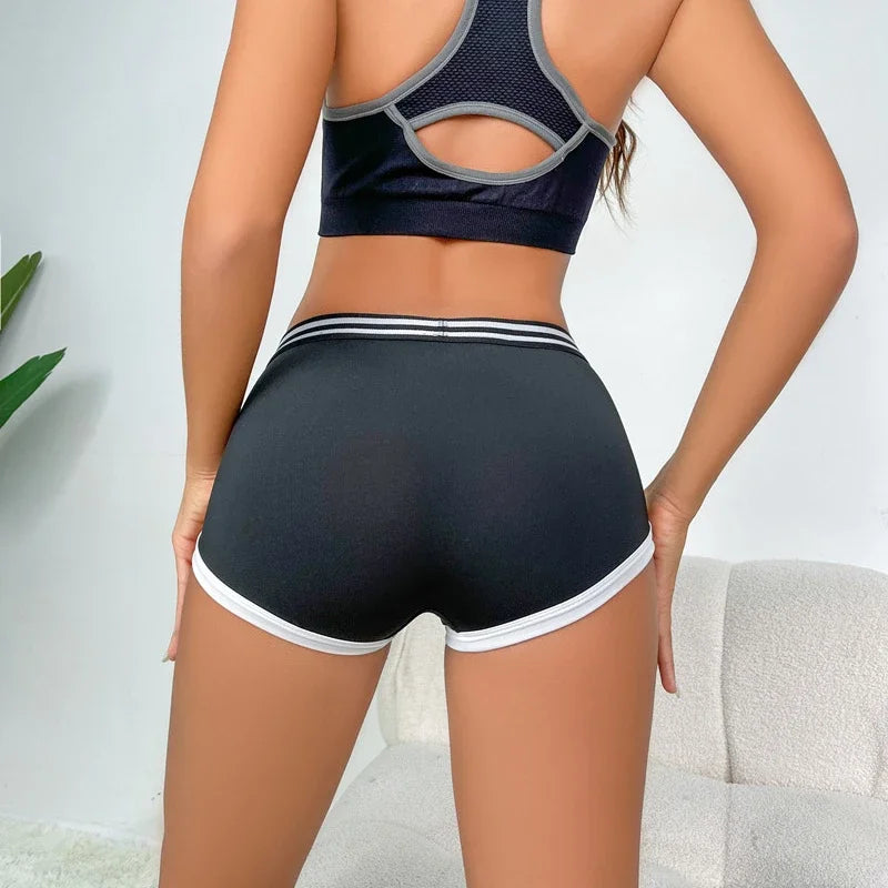 Women's High Waisted Sports Shorts