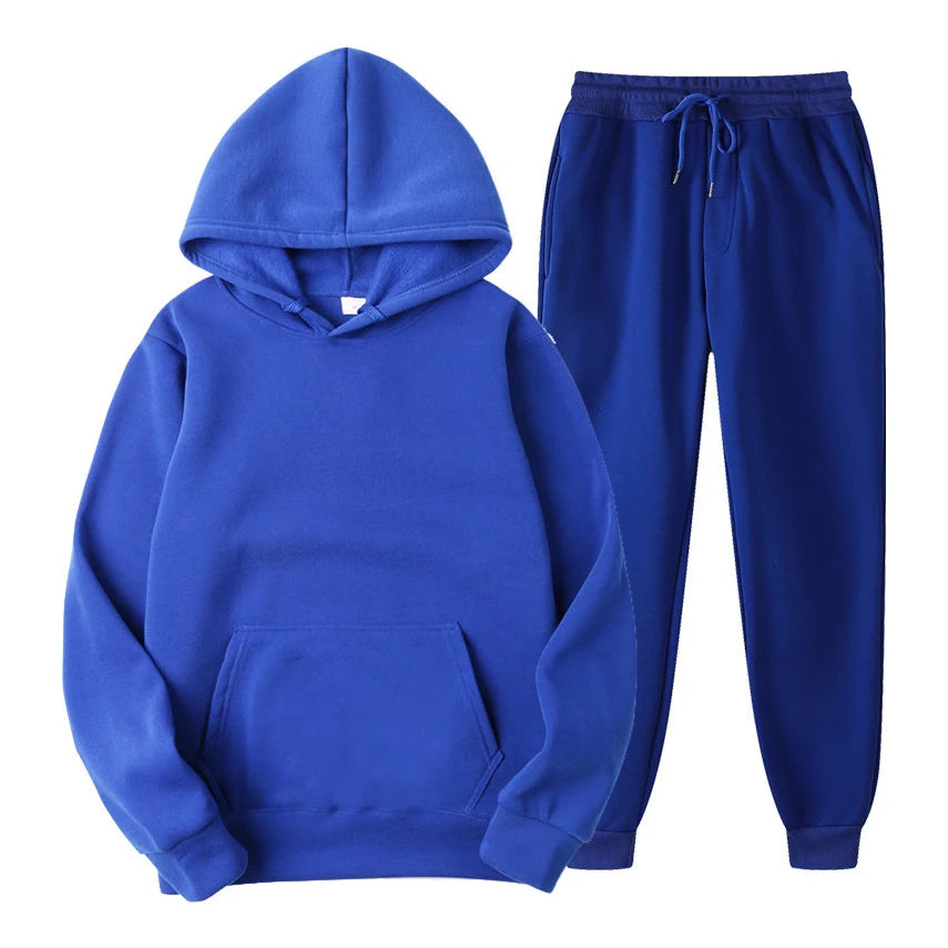 Ensemble Sport Homme - Hoodie + Pantalon de Sport