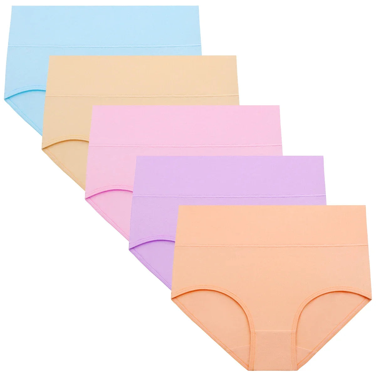 POKARLA High Cotton Panties – Comfort and Support