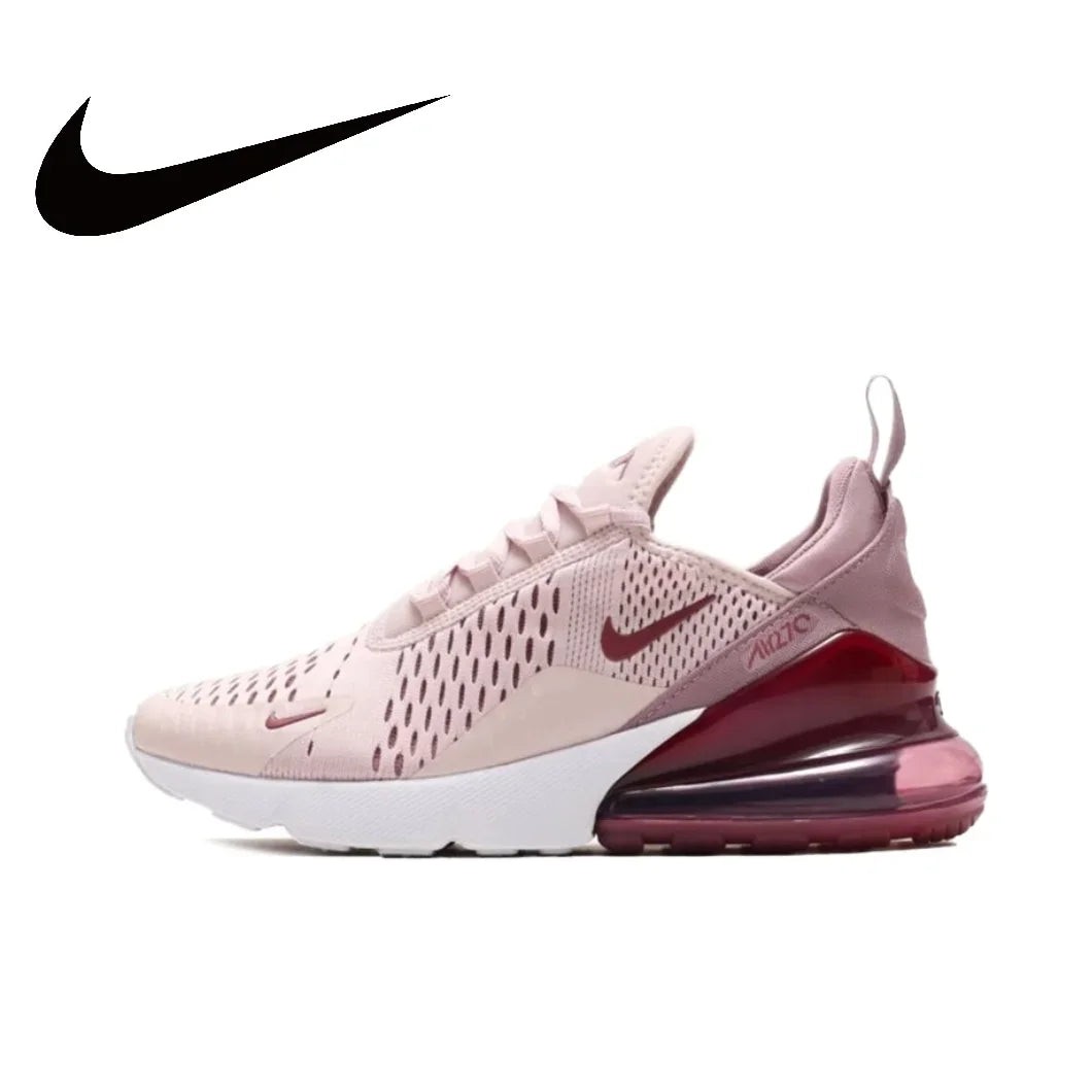 Nike New Air Max 270 Low Men's and Women's Sneakers Trendy Fashion Casual Shoes Comfortable and wearable Sneakers glossy black