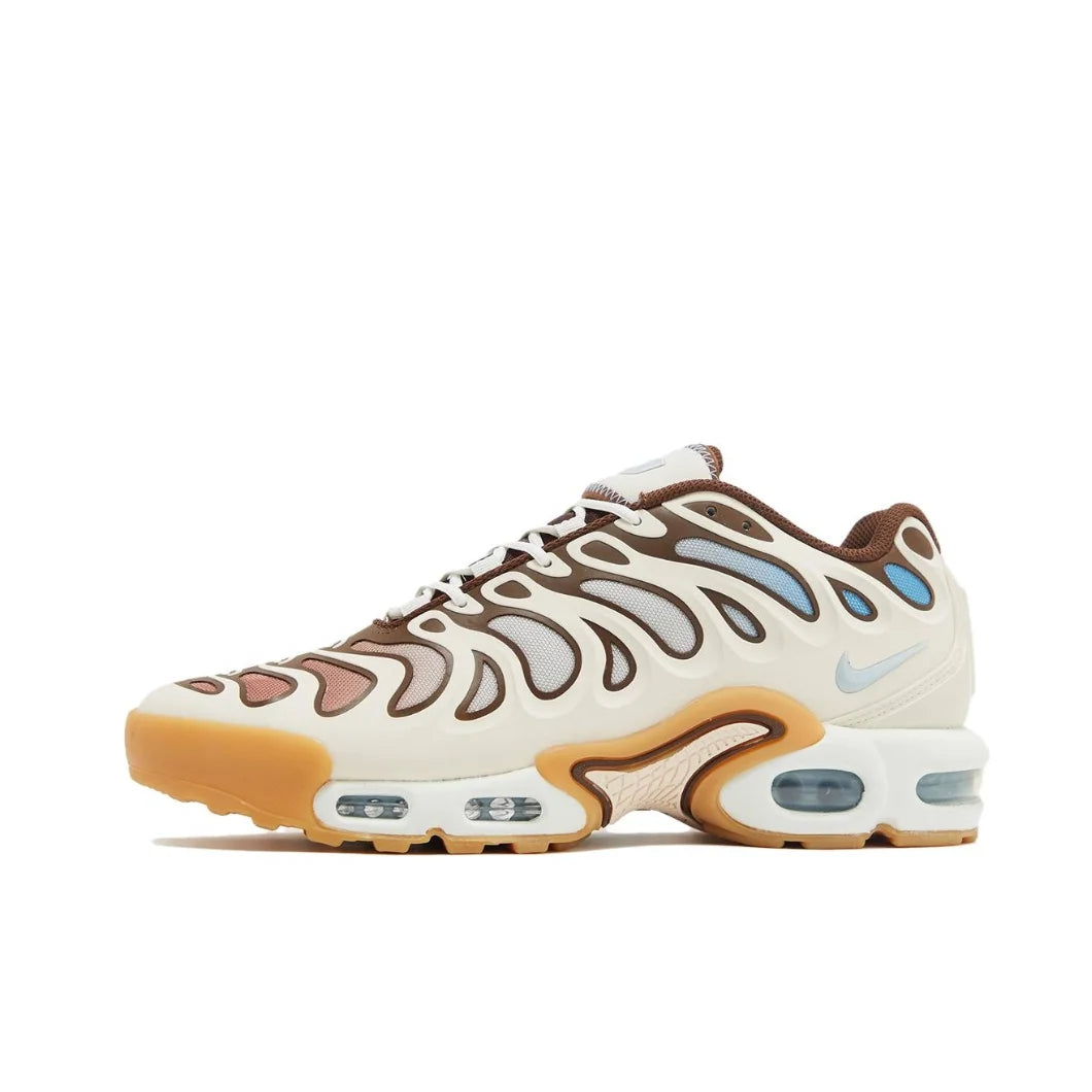 Nike Air Max Plus Drift Men's and Women's Sneakers Trendy Fashion casual shoes Cushioned comfort Sneakers lightweight Grey&White