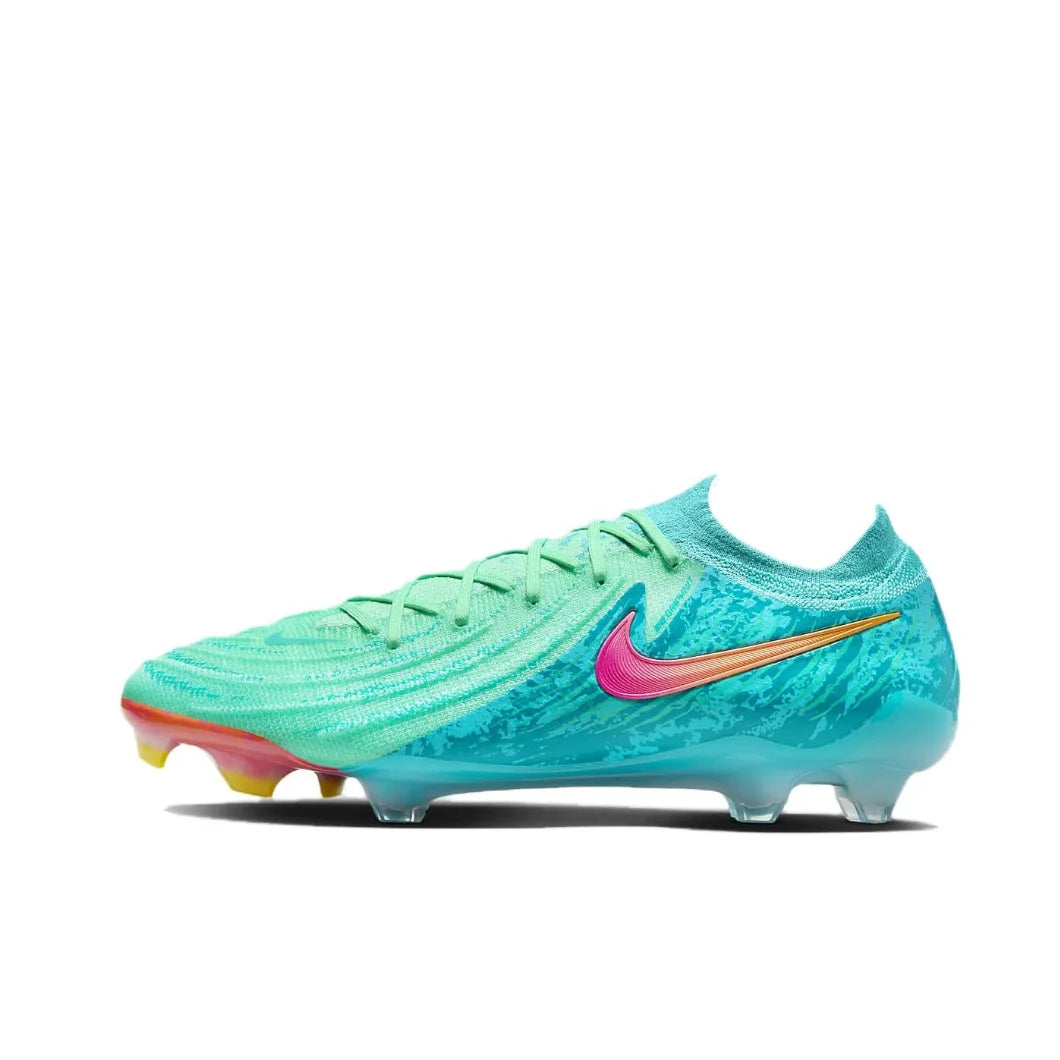 Nike Phantom GX 2 Elite FG Original Men's Low Top Soccer Shoes Comfortable, lightweight, non-slip and wear-resistant