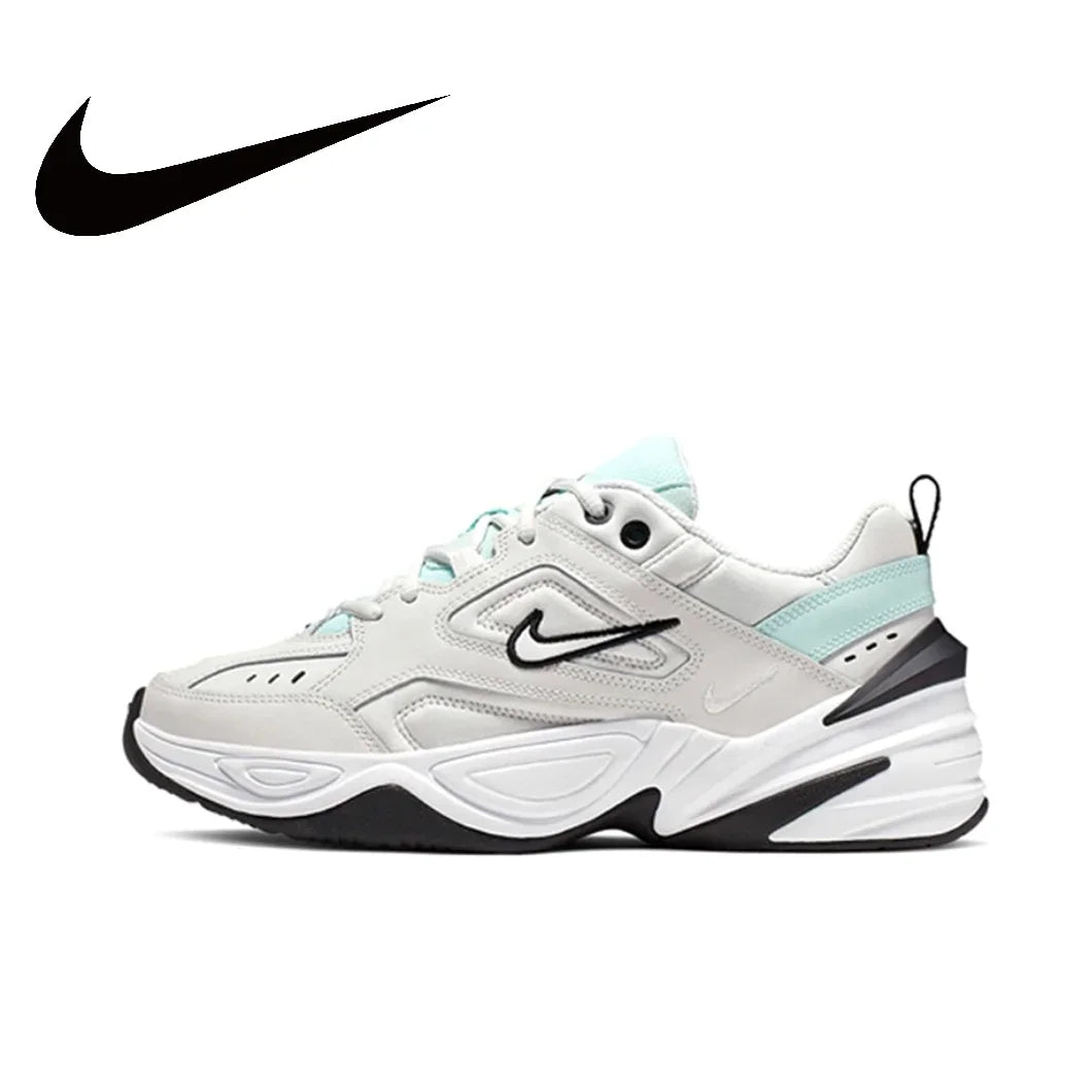 Nike M2K Tekno Low Women's Sneakers Classic Retro Casual clunky shoes winter Lightweight cushioned comfort Sneakers White&amp;Silver