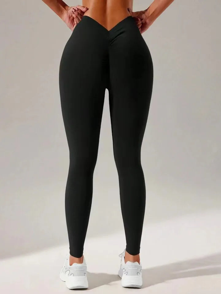 Legging Léopard V-Back Femme – Caeruleus GC1176