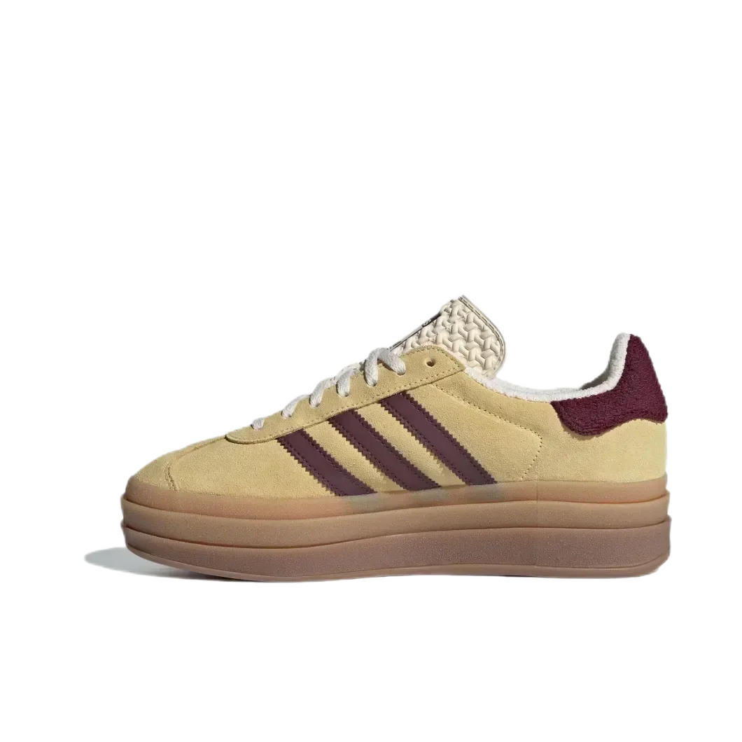 adidas originals GAZELLE BOLD Bold Casual Versatile Fashion Sports Low Top Board Shoes Women's Pink