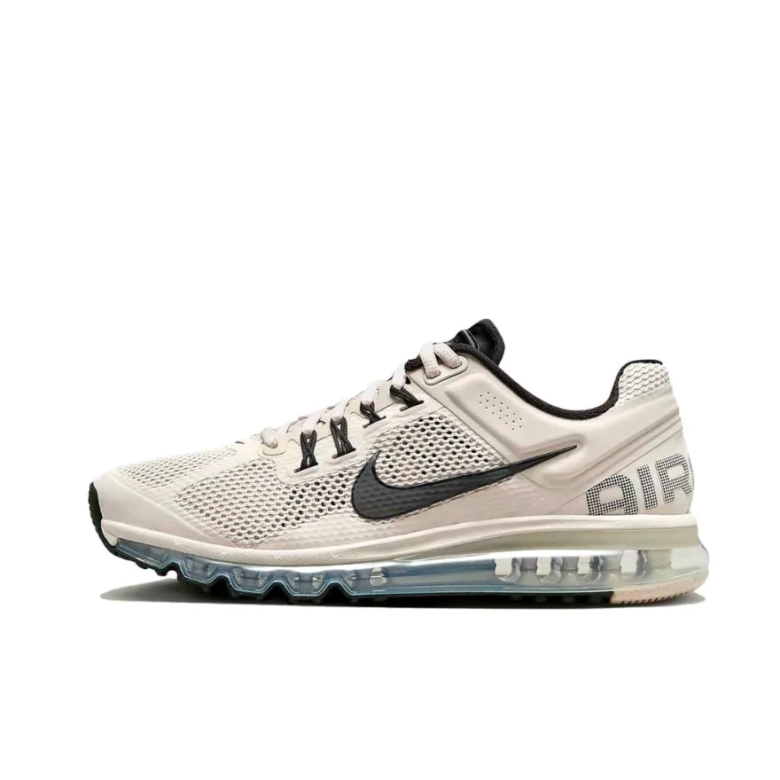 Nike Original Air Max 2013 Retro Low Top Casual Running Shoes Comfortable Shock Absorption Sneakers Men's and Women's Black