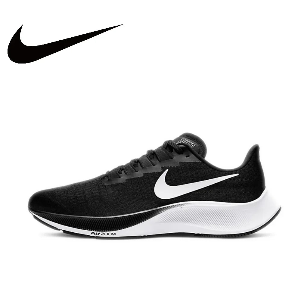 Nike Air Zoom Pegasus 37 Low Men's and Women's Sneakers autumn Lightweight cushioning running shoes Comfortable White&amp;Green