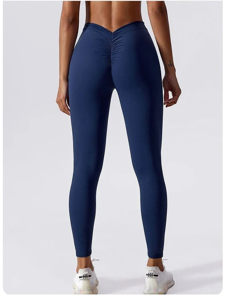 Legging Yoga Taille V Femme – Sculptant & Confort Absolu