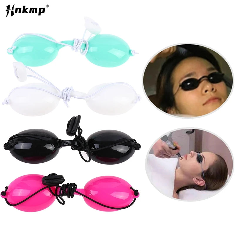 1Pcs Adjustable Full shading Safety Eyepatch Glasses Laser Light Protection Goggles for Tattoo Photon Beauty Clinic Patient