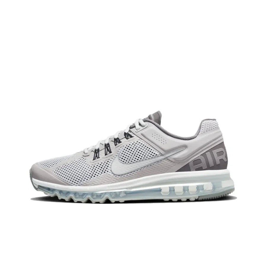 Nike White Air Max 2013 Men's and Women's Retro Low Top Casual Running Shoes Comfortable Shock Absorption Sneakers