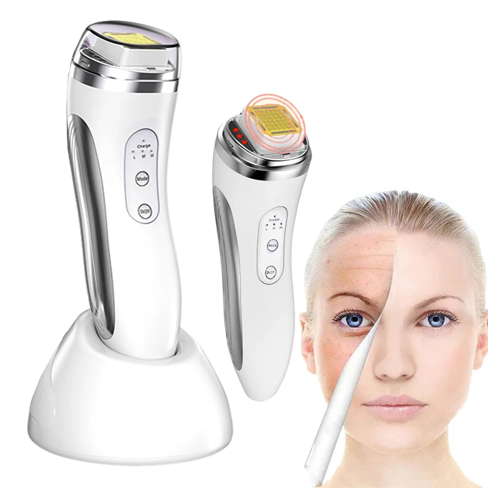 Radio Frequency Facial Lifting Machine Dot Matrix Wrinkle Removal SKin Tightening RF High Frequency Facial Care Massager Device