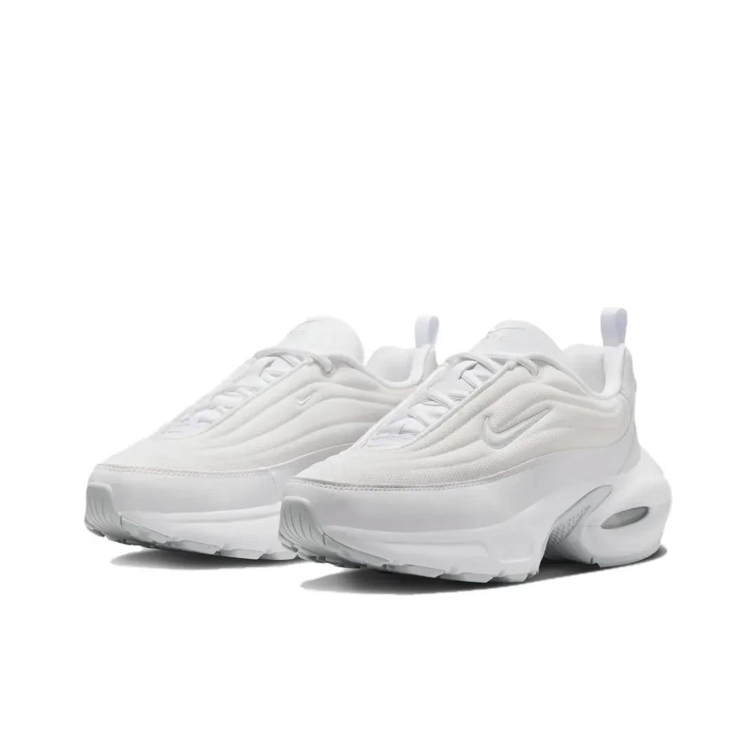 Nike Air Max portal Men's and women's classic shock absorption wear-resistant low-top casual running shoes white