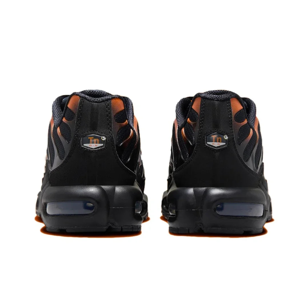 Nike New Air Max Plus TN Men's Sneakers winter Fashionable and comfortable casual shoes Lightweight and wearable Black&Orange