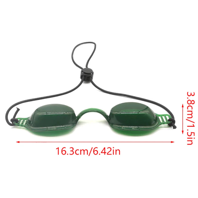 Safety Goggles Protective Glasses Soft Silicone Eyepatch Adjustable Eyewear Protection Beauty IPL Laser Eyecup