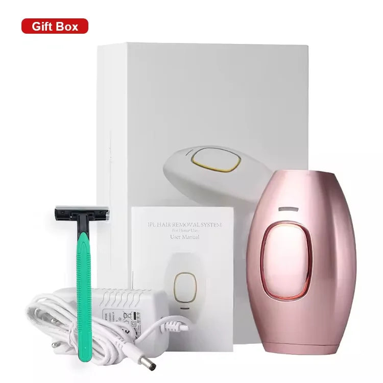 Swoson Professional Permanent Laser Epilator Body Bikini IPL Laser Hair Removal Home Use Handset Depilator For Women and Men