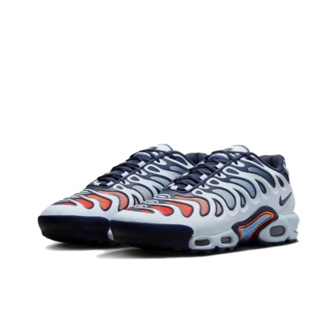 Nike Air Max Plus Drift Men's Sneakers Trendy Fashion casual shoes Cushioned comfort Sneakers Breathable and light White&Orange