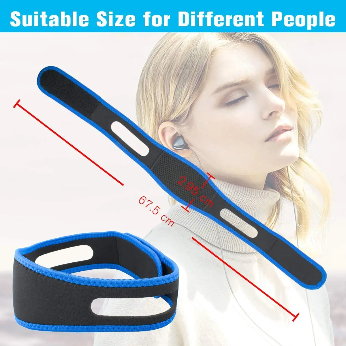 Facial Slim Strap Chin Up Patch Double Chin Reducer Face Lifting Belt Bandage Anti Wrinkle Face Mask V Line Lifting Chin Strap